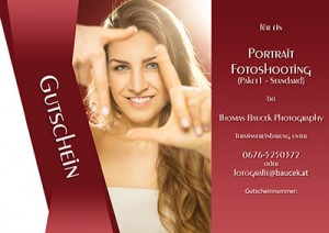 Fotoshooting Gutschein