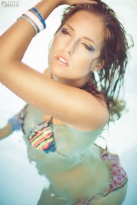 Fotoshooting am Pool