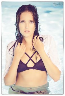 Fotoshooting am Pool Fotoshooting am Pool