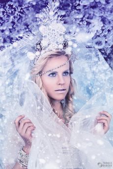 Eisprinzessin Portrait Mödling Portraitfotograf Mödling